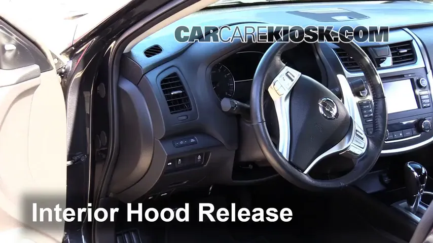 2016 Nissan Altima SL 3.5L V6 Capot